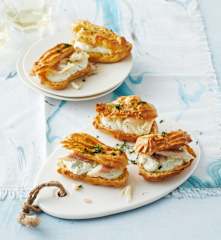 Frischkäse-Éclairs