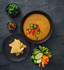 Kimchi queso dip