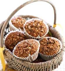 Chocolate Granola Muffins