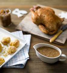 Caramelised onion jam gravy