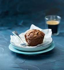 Coffee date muffins