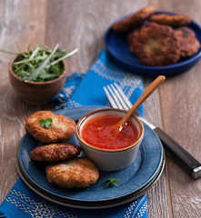 Kotlety imbirowe z kurczaka