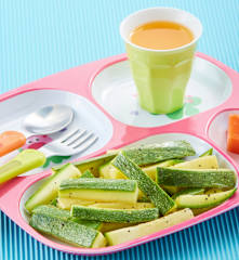 Calabacitas al vapor