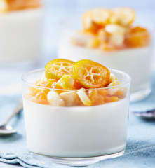 Pannacotta tropical
