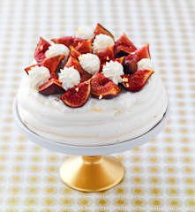 Pavlova aux figues
