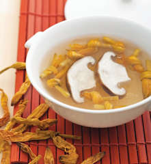 金針香菇湯