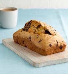 Cake de yogur con pepitas de chocolate (sin gluten)