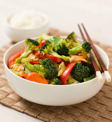 Chinese-style Stir-Fried Vegetables