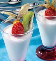 Mousse allo yogurt