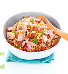 Salade de petit épeautre aux légumes