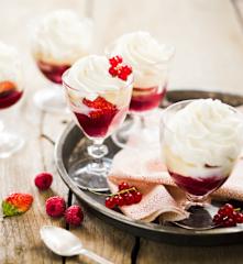 Trifle aux fruits rouges