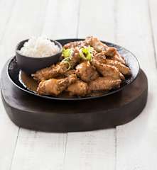 Ginger chicken wings