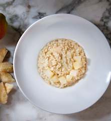 Risotto cacio e pere