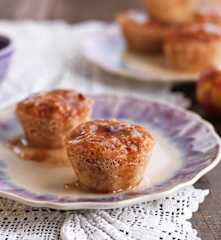 Muffins pomme-citron à la vapeur