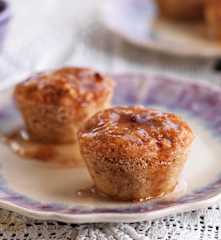 Muffin di mela e limone al vapore