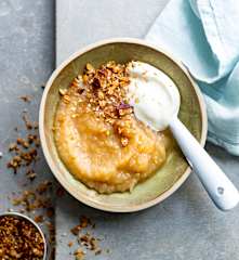 Compote de fruits d'hiver et vanille