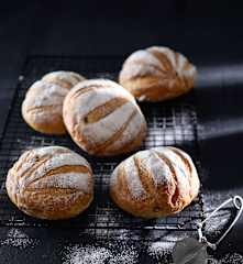 栗子焦糖鄉村麵包