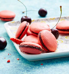 Macarons à la griotte