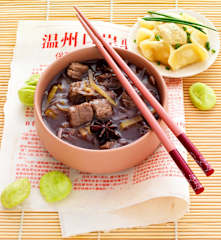 Baozi et soupe chinoise