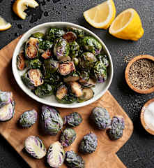 Sautéing 16 oz Brussels Sprouts