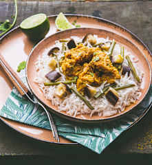 Colombo de porc à la guyanaise