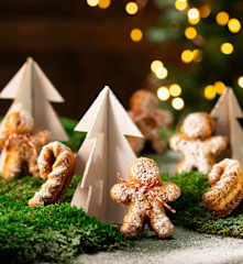 Apfel-Lebkuchenmännchen