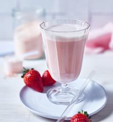 Erdbeer-Proteinpulver