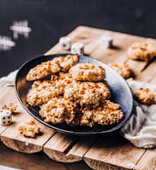 Cookies soufflés carotte-cumin