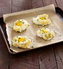 Wolkeneier (Cloud eggs)