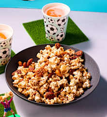 Spicy Nuss-Popcorn-Mischung