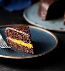 Tarta Sacher saludable