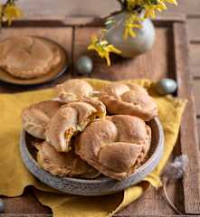 Kibiny z ziemniakami i serem cheddar