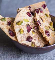 Caramelised White Chocolate Bark