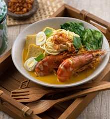 Prawn laksa (Chef Degan)