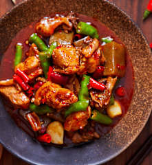 川味魔芋烧鸭
