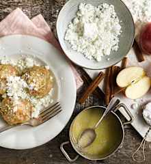 Jablečné knedlíky