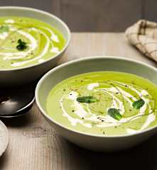 Pea and Mint Soup