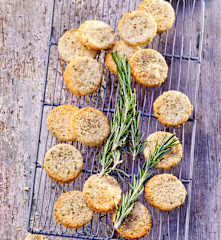 Pecorino-Rosmarin-Kekse (Low Carb)