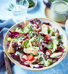 Bärlauch-Joghurt-Dressing
