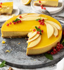 Cheesecake de mango