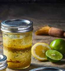 Marinada de limón y jengibre