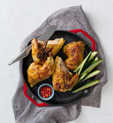 Pollo con coco al estilo de Malasia
