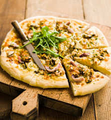 Pizza aux fruits de mer