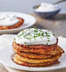 Latkes de papa