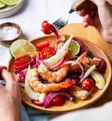 Sicilian Prawn Salad