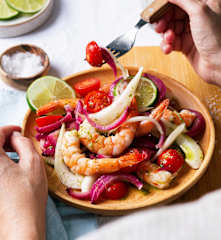 Sicilian Prawn Salad