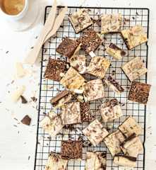 Brownies de dos colores