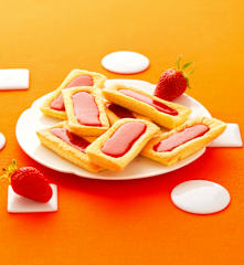 Gourmandises aux fraises