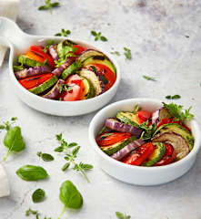 Ratatouille di verdure sottovuoto
