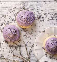 Cupcake al profumo di lavanda
